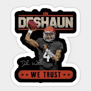 Deshaun Watson Cleveland Trust Sticker